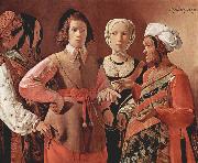 Georges de La Tour The Fortune Teller oil painting